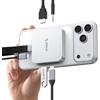 ORICO Docking Station USB-C Magnetica, Custodia SSD M.2 NVMe, Dockingstation 6 in 1 con HDMI 4K@60Hz, PD 100W, USB-A/USB-C 10 Gbps, Audio, Hub USB-C Dockingstation per iPhone/Pro Max/Dell Lenovo MG5