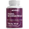 AG nature Resveratrolo 600mg Antiossidante Puro 90 Compresse con NAD, Quercetina, Piperina, Acido Alfa Lipoico e Astragalo