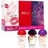 SO...? So…? Trio Three For Me Womens Eau de Toilette Perfume Gift Set 3x15ml