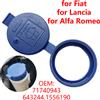 FitzVito 71740943 Tappo del serbatoio del liquido lavavetri per auto 643244 per Fiat 500 Punto Bravo Doblo per Alfa Romeo per Abarth 500