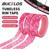 BUCKLOS MTB Nastri per cerchioni tubeless per bicicletta 10M MTB Rivestimento per pneumatici Cuscinetto per pneumatici sottovuoto 17-35MM Strisce per nastri per cerchioni per bici da strada Ruota da