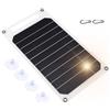 DEWIN Pannello Solare USB 10W 5V Pannello Solare Portatile USB Pannelli Solari Portatili per Telefono Powerbank Escursioni in Campeggio
