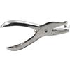 Supertool Perforatrice per carta a 1 foro, Supertool perforatrice, in metallo, rotonda, manuale, per fai da te, artigianato, carta, quaderni (3 mm 1/8)