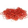 KLEBESHOP24 Anelli in gomma rossi, estensibili, diametro 20 mm, spessore 1 mm, sacchetto da 100 g [altre varianti selezionabili] | elastici | elastici per la casa per fasciare, fissare o fai da te