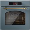 Ilve PRONTA CONSEGNA - Ilve Forno elettrico da incasso Nostalgie OV601NT3 finitura blue grey/cromo da 60 cm - IN PROMOZIONE FINO AL 20/07