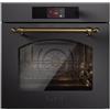 Ilve PRONTA CONSEGNA - Ilve Forno elettrico da incasso Nostalgie OV601NT3 finitura grafite mat/cromo da 60 cm - IN PROMOZIONE FINO AL 20/07