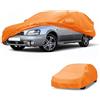 Partuto Copertura Auto Impermeabile Stagioni Automotive Esterna Anti-UV Protezione dal Sole e dalla Pioggia Copertura Completa per Subaru Legacy 210D-PU Arancione con Strisce Riflettenti
