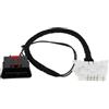 The Lord of the Tools Cavo di protezione OBD-II a 16 pin compatibile con Ford Focus, Fiesta, Transit J1962, linea di conversione e connettore OBD2, cavo adattatore di prolunga antifurto con blocco, 50 cm
