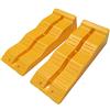 KATSU Tools KATSU Rampe di Livellamento per Roulotte 2 Pezzi 5 TON Cunei Livellamento Camper da Campeggio in Plastica per Impieghi Gravosi a 3 livelli per Garage Officina Auto Camion 161912
