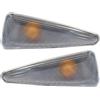 PROMOLINK 2x Indicatori di direzione laterali Luci di segnalazione Frecce Sinistra Destra Compatibili con Dacia Sandero 2008-2012 Renault Thalia Symbol 2008-2013 8200602765 8200602763