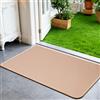 LURICO 44 x 75 cm Zerbino Ingresso, Antiscivolo Tappeto Ingresso Interno ed Esterno Assorbente Tappetino in Lino Zerbino d'Ingresso per Cucina e Aree Interno/Esterno, Casa Porta, Corridoio