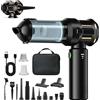 RABIGALA Aspirapolvere a mano a batteria 4 in 1, senza fili, 25000 PA, forte, vincitore del test, 3 marce, 220000 giri/min