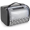 Yarwo Copertura per Tostapane 2 Fette con Finestra e Tasche, 29x21x20cm