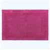 HOMESCAPES Tappetino da bagno extra large, 1600 g/m², super morbido, 100% cotone, reversibile, antiscivolo, lavabile, super assorbente, ad asciugatura rapida, colore: rosa lampone, 70 x 120 cm