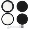 DEFIYEAR Filtro Hepa solo per aspirapolvere Laresar Elite 3, (2 filtri+2 spugne + spazzola HEPA), filtro Hepa di ricambio per aspirapolvere Laresar Elite 3, durevole e può essere lavato