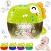 WUISOLQP Giocattolo Bagnoschiuma Dinosauro con Musica, 1-4 anni, Unisex Bambini