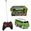 Generico Macchina Telecomandata per Bambini City Car Mini Veicoli cm 13,5 Auto Radiocomandata con Luci e Ruote Gommate Rc Ambulanza Telecomdata Pullman Bus Radiocomandato Pulmino con Telecomando (VAN)