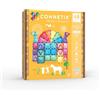 CONNETIX Piastrelle Magnetiche Glitter Pacchetto Castello, 48 Pezzi