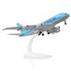 QIYUMOKE Airbus A380 1/300 Korean Air Modello di aereo in metallo diecast con supporto Sky Jumbo Airliner Alloy Model Kit per il regalo degli appassionati di aviazione