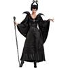 Shoperama, Costume da Maleficent, da donna, matrigna, regina, colore nero