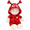 Lullaberry Sweet Dolly Ladybug - Bambolotto imbottito ultra morbido per nascita e fino a - vestito da coccinella