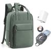 BJLFS Zaino da Viaggio con Sottovuoto Ryanair 40x30x20 Wizzair Bagaglio a mano 40x20x25 Ryanair con Pompa Borse da Cabina per Easyjet 45x36x20 con compressione sottovuoto,Zaino Casual per Laptop