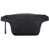 Expatrié Marsupio Donna Elegante Nero LUCIE Cintura Borsa a Tracolla in Tela di Pelle Sintetica per Tempo Libero e Festival - Piccolo Bum Bag Borsellino da Viaggio Impermeabile