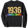T-Shirt 90. Geburtstag Herren Damen 90 J 90° compleanno uomo donna 90 anni 1936 decorazione regalo divertente Felpa