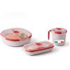 Snips - Set 3 Pz Contenitori Microonde con Vaporiera Microonde 2L per Cottura a Vapore, Cuoci Uova e Tazza Mug - Contenitori per Alimenti per Cotture e Conservazione Made in Italy