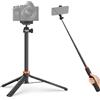 NEEWER BASICS 59Selfie Stick Tripod Compatibile con iPhone Canon Sony Fotoamera DSLR, Piccolo Treppiede da Tavolo Portatile in Metallo con Testa Sfera a 360° Supporto Telefono per Riprese Video Film