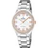 Festina Orologio Solar Donna in Acciaio Inossidabile 316l Argentato
