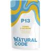Natural Code P per Gatto da 70g Gusto P13 - Tonno e Salmone