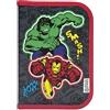 Scooli - Astuccio per Studenti Avengers - Astuccio con Penne e Accessori di Alta qualità - Ideale per Scuola, Tempo Libero e in Viaggio - da 6 Anni