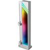 Mars Gaming MARSGAMING MCA-GCB, Supporto per Scheda Grafica, Illuminazione a Specchio ARGB Infinity, Supporto per GPU Sincronizzazione ARGB, Base Magnetica Antiscivolo, Compatibilità Universale, Grigio Argento