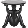 Qeeboo Tavolino Helpyourself Nero H75 cm