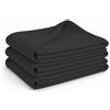 Glart G3A set 3 coperte pile Oeko-Tex 130x160 cm 200 g/m² antracite