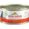 ALMO NATURE Hfc Gatto Natural Pollo E Gamberetti Lattina 70 Gr