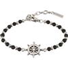 Breil Bracciale Breil Uomo Black Onyx in Acciaio TJ2408 Black Onyx