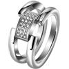 Breil Anello Breil Donna Breilogy in Acciaio Cristallo Breilogy