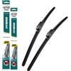 Heyner Spazzole tergicristallo per: Ford Transit Van, Custom, Connect, Courier (Transit Custom 2012-2023 HH3028TL)