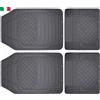 Cenni 28765 Set 4 Tappeti Auto in Gomma Sagomabili Universali Made in Italy
