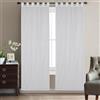 FRATELLI ZAMBETTI - Tenda Coppia Jerry in Tessuto Jacquard Bianco 60x240 cm