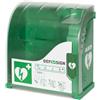 Defisign Teca per Defibrillatore da Interno DefiSign AVIA 100 DS-100 Universale con Allarme colore Verde DAE