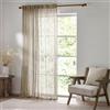 Yard Furn Cirrus Pannello Tenda Leggera Intrecciata - Tenda Moderna Semitrasparente Ariosa (Lino - 290x250cm)