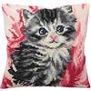 Collection D'Art 40 x 40 cm Collezione d'Arte Misstigri Cuscino Kit da Cucito Punto Croce