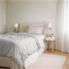 Italian Bed Linen Set Copripiumino Singolo Cotone Ida, lavorato in Italia - Parure Copri Piumino - Sacco Piumone 150x200cm con Doppia Patella e Federe Cuscino (Singolo, diana)