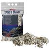 Amtra POLICROMO, ghiaia naturale per acquari, terreno decorativo, sabbia e ghiaia bianca, grani 3-4 mm, 10 KG