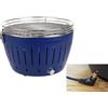 LotusGrill Barbecue a Carbonella Portatile Blu LG G34U BL LOTUS GRILL
