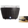 LotusGrill Barbecue a Carbonella Portatile Antracite LG G34U BK LOTUS GRILL