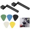 Zuahaly Avvolgicorda Premium Per Chitarra - Cambio Veloce Delle Corde Con : 5 Quadranti, 2 Stringatori Di Chitarra Per Acustica, Classica, Elettrica E Folk - Colore Neroaccessori Chitarra Acustica